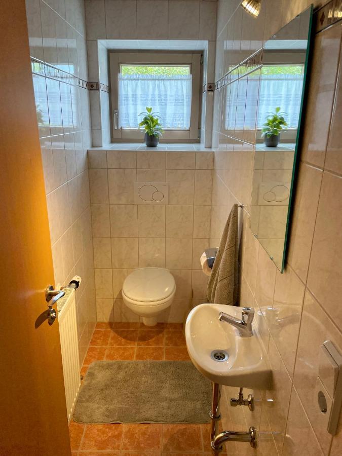 Ferienwohnung Rauch Mathilde ชเวนเดา ภายนอก รูปภาพ